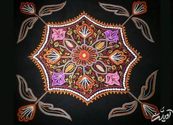 گبر دوزی از صنایع دستی استان کرمان گبر دوزی